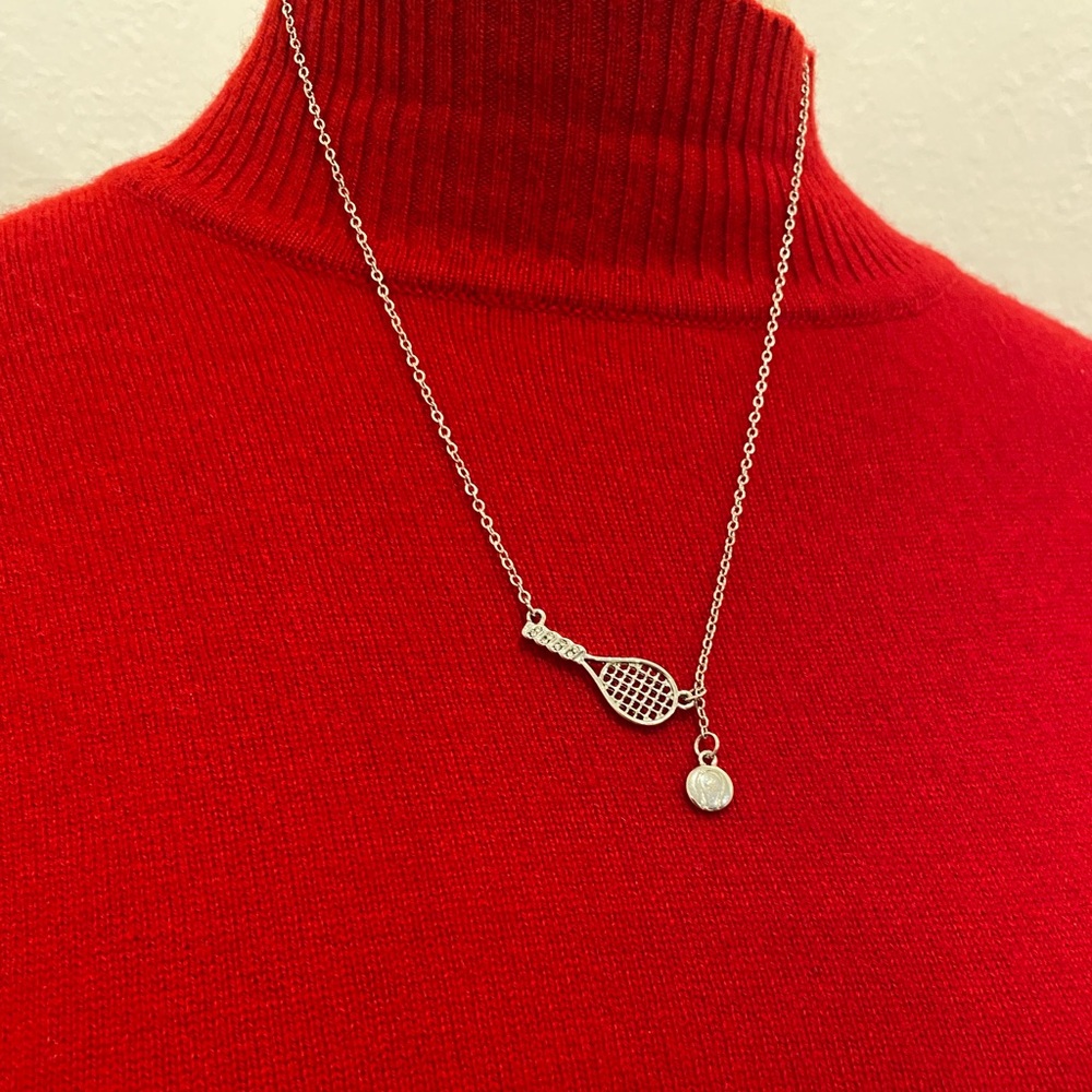 Tennis Silver Necklace